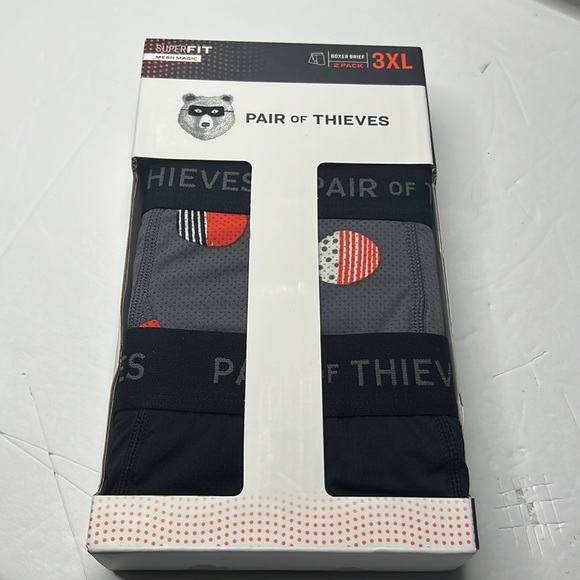 Pair of Thieves SUPERFIT 2-Pack Adult Mens Boxer Briefs - Picture 11 of 12